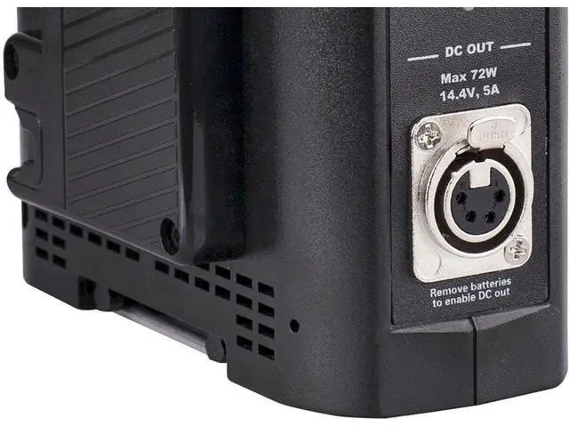 Alt view image 4 of 4 - SWIT Electronics Electronics 2-Channel Simultaneous Battery Charger & Adapter, Gold Mount