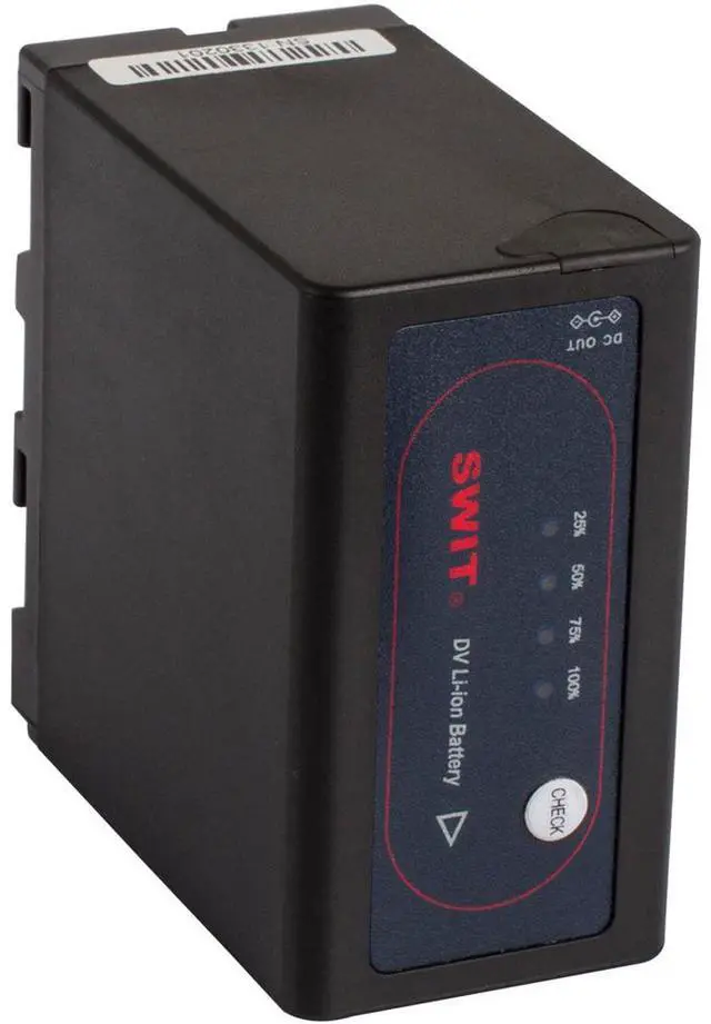 Alt view image 2 of 3 - SWIT Electronics S-8972 47.5Wh 7.2V Replacement Lithium-Ion Battery with DC Output for Sony NP-F970/F770 Battery