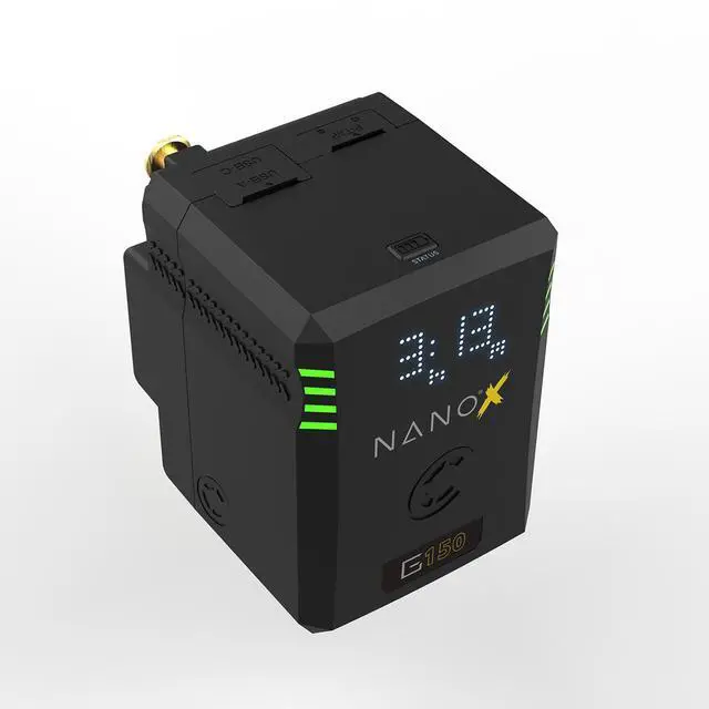 Alt view image 9 of 11 - Core SWX NANOX G150 Micro 150Wh Li-Ion Battery (Gold Mount)
