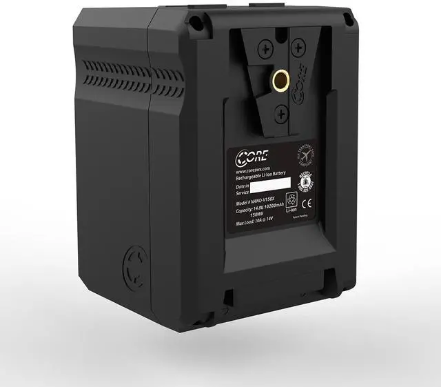 Alt view image 10 of 12 - Core SWX NANOX V150 Micro 150Wh Li-Ion Battery (V-Mount)
