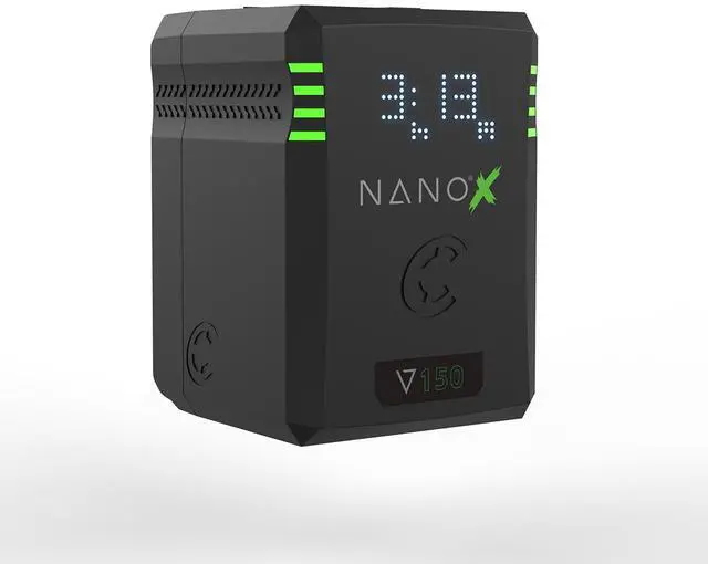 Alt view image 8 of 12 - Core SWX NANOX V150 Micro 150Wh Li-Ion Battery (V-Mount)