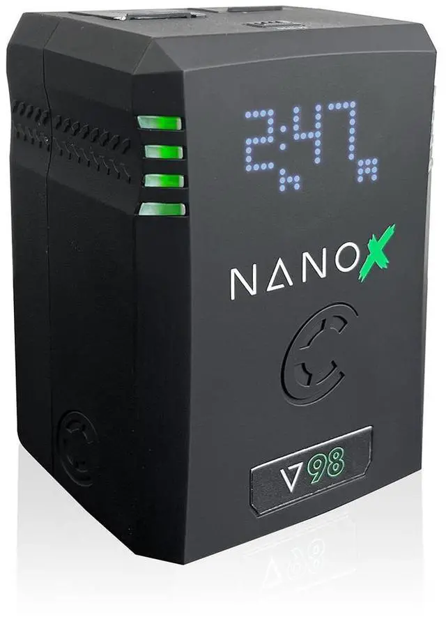 Alt view image 8 of 14 - Core SWX NANOX V98 Micro 98Wh Li-Ion Battery (V-Mount)