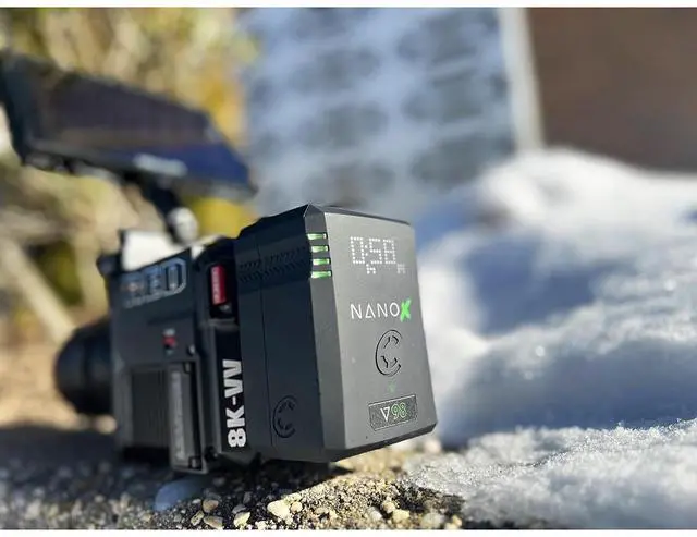 Alt view image 14 of 14 - Core SWX NANOX V98 Micro 98Wh Li-Ion Battery (V-Mount)