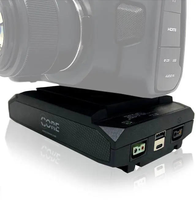 Alt view image 6 of 6 - Core SWX PowerBase Edge Link 70Wh 14.8V Small Form Cine V-Mount Lithium-Ion Battery Pack