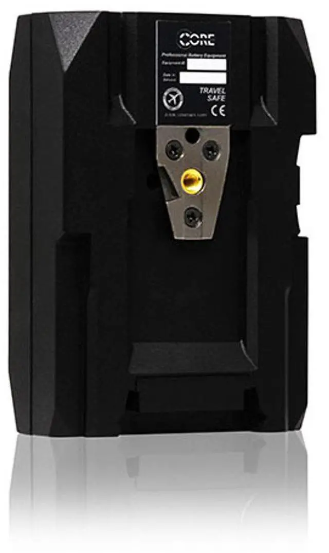 Alt view image 3 of 3 - Core SWX Powerbase EDGE Small Form 49Wh 14.8V Cine V-Mount Battery Pack for Sony L-Series Camera