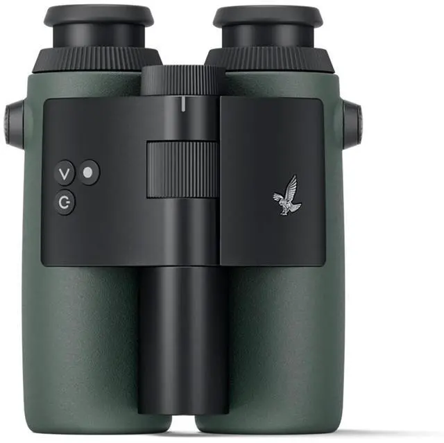 Main image of Swarovski Optik 10x32 AX Visio Waterproof Roof Prism Smart Binoculars, 6.4 Degree Field of View, Green