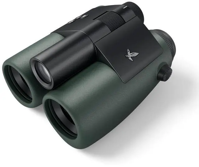 Alt view image 3 of 7 - Swarovski Optik 10x32 AX Visio Waterproof Roof Prism Smart Binoculars, 6.4 Degree Field of View, Green