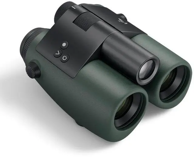Alt view image 5 of 7 - Swarovski Optik 10x32 AX Visio Waterproof Roof Prism Smart Binoculars, 6.4 Degree Field of View, Green