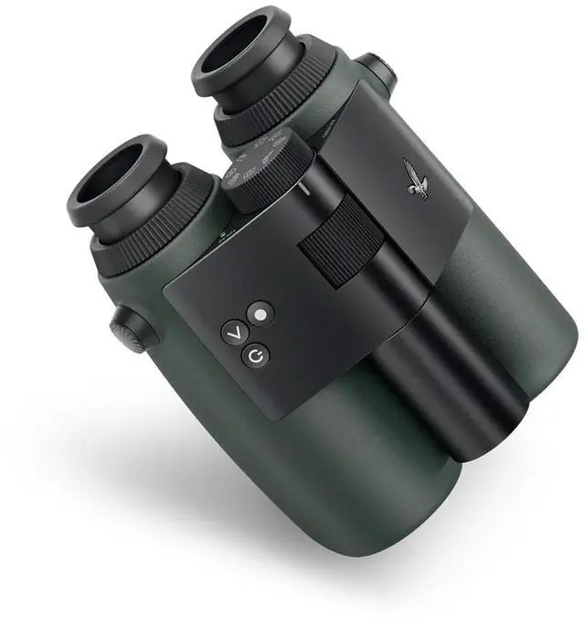 Alt view image 7 of 7 - Swarovski Optik 10x32 AX Visio Waterproof Roof Prism Smart Binoculars, 6.4 Degree Field of View, Green