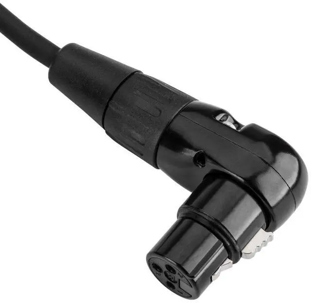 Alt view image 2 of 4 - H&A Elite Pro 25' XLR M to Angled XLR F Microphone Cable with Rean Connectors