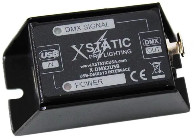 Main image of ProX X-DMX2USB USB to DMX Converter/Interface