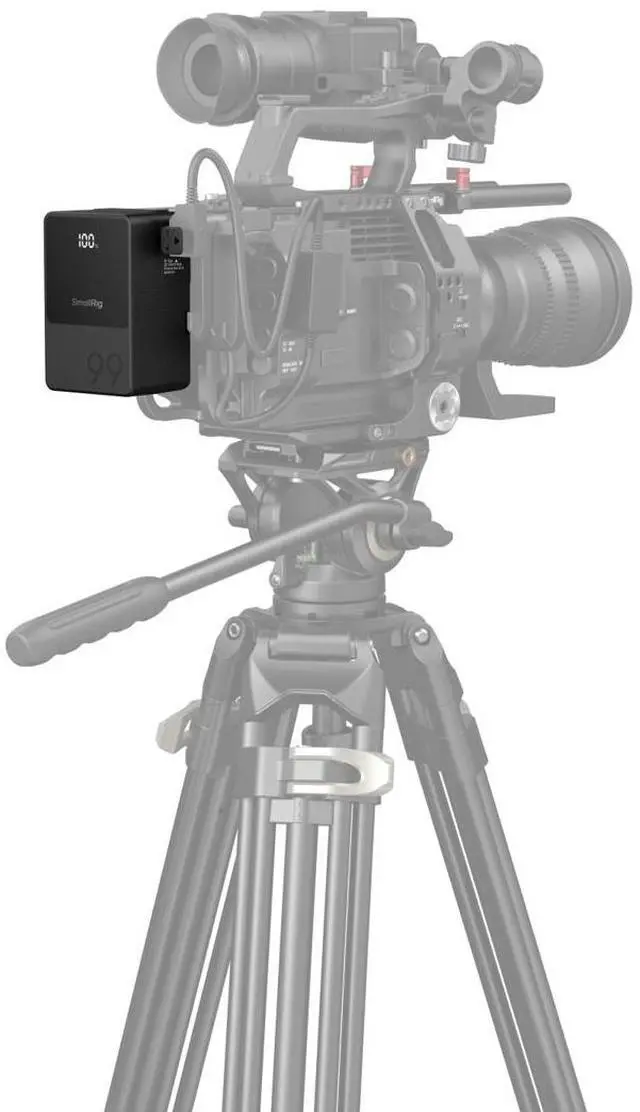 Alt view image 6 of 7 - SmallRig VB99 99Wh 6800mAh Mini V-Mount Li-Ion Battery