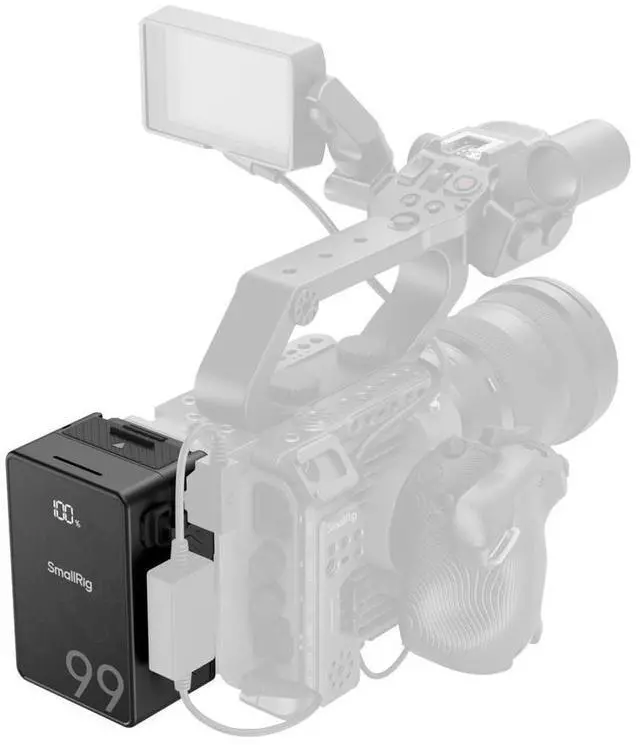 Alt view image 7 of 7 - SmallRig VB99 SE Mini V-Mount Battery