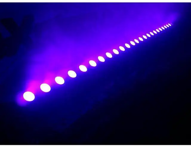 Alt view image 10 of 14 - ProX X-BAR24UV3W Evo UV 24 3W LED Ultraviolet Black Light Bar