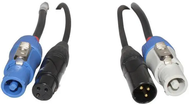 Alt view image 5 of 6 - ProX XC-PWC14-DMX05 (6ft DMX + PowerCon Combo Cable)