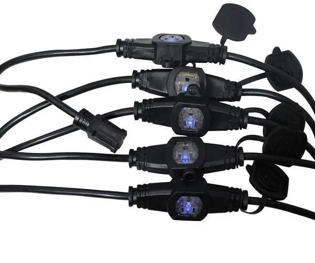 Alt view image 5 of 6 - ProX XC-MEP12-326 (32ft 6 Outlet Extension Cord)