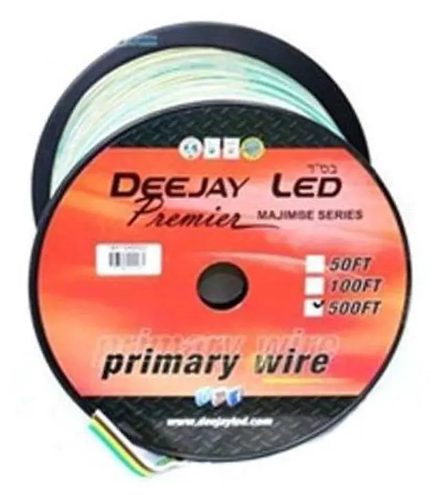 Alt view image 10 of 10 - 500-Foot 4-Conductor 16 Gauge Primary Stranded Cable Ideal for Accessory Hookup