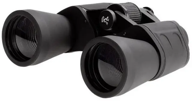 Main image of Sun Optics 12x50 Water Proof Porro Prism Center Focus Binocular with 5.2 Degree Angle of View, Rubber Armored Black