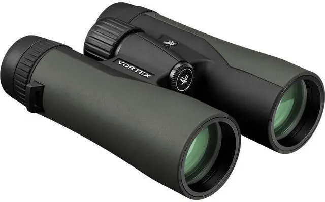 Alt view image 5 of 6 - Vortex Optics 10x42 Crossfire HD Roof Prism Binocular, 6.2 Degree Angle of View, Bundle with Portable Telescoping Stool/Chair, Cleaning Cloth