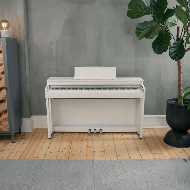 Alt view image 4 of 7 - Kawai CN201 88-Key Digital Piano with Responsive Hammer III, Premium Satin White