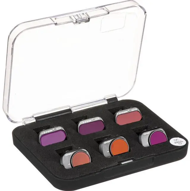 Alt view image 3 of 7 - Tiffen 6-Filter ND & ND/Polarizer Kit for DJI Mavic Mini