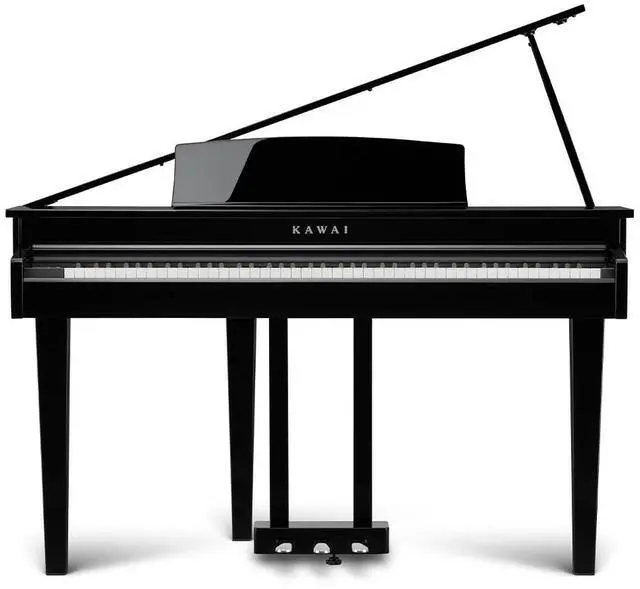 Alt view image 3 of 7 - Kawai DG30 88-Key Digital Grand Piano with Responsive Hammer III, Ebony Polish