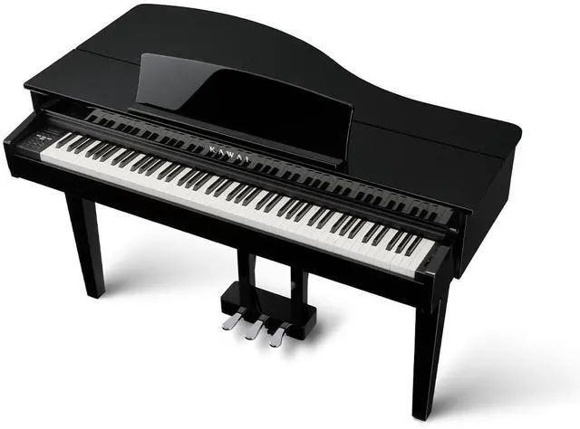 Alt view image 6 of 7 - Kawai DG30 88-Key Digital Grand Piano with Responsive Hammer III, Ebony Polish