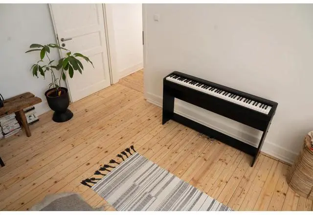 Alt view image 4 of 7 - Kawai ES120 88-Key Portable Digital Piano with Speakers, Stylish Black