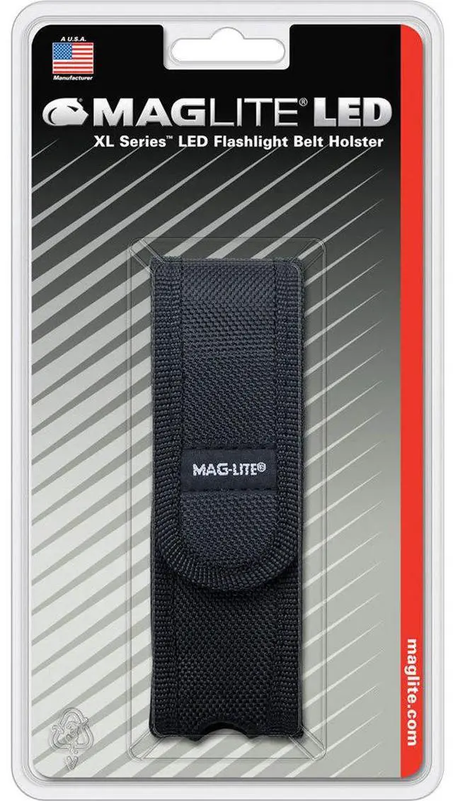 Alt view image 9 of 9 - Maglite Flashlight Holster,Nylon,Black  XLXXX-A3046K