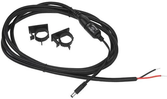 Main image of Nightstick NS-DW12 12V Vehicle Direct Wire Kit for Charging Base, Straight Barrel Plug, Black