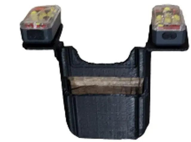 Alt view image 2 of 2 - Firehouse Technology Dual Light Top Mount for DJI Avata 1 FPV Drone