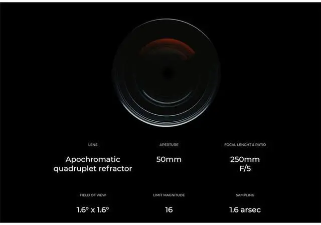 Alt view image 5 of 7 - Vaonis Vespera Pro Smart Telescope