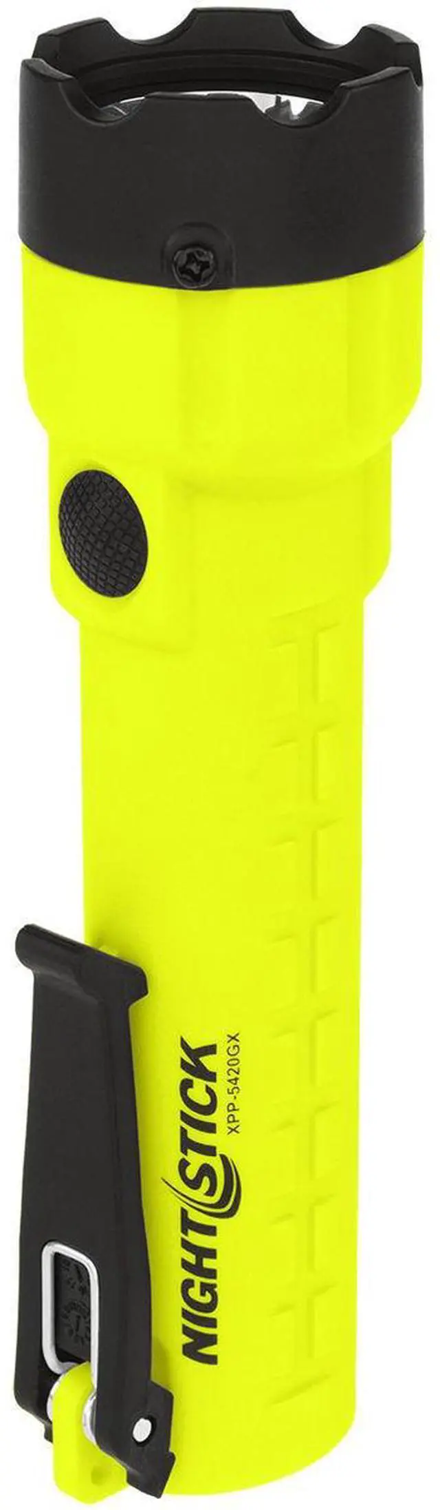 Alt view image 2 of 7 - Nightstick XPP-5420GX X-Series Intrinsically Safe Flashlight, 210 High Lumens, ANSI IP-67 Dustproof/Waterproof, Green/Black