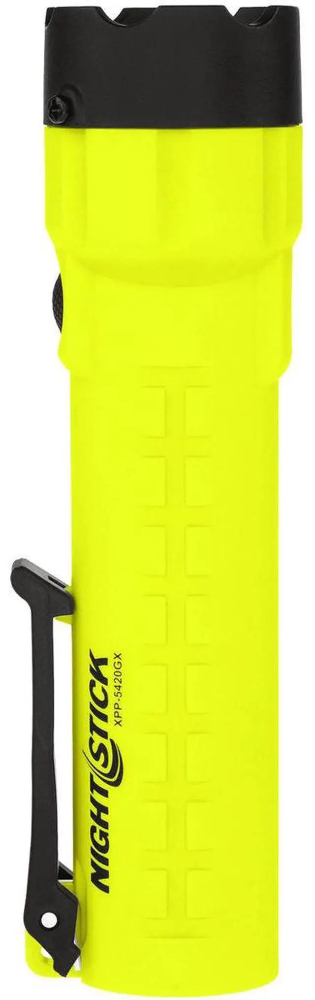 Alt view image 3 of 7 - Nightstick XPP-5420GX X-Series Intrinsically Safe Flashlight, 210 High Lumens, ANSI IP-67 Dustproof/Waterproof, Green/Black