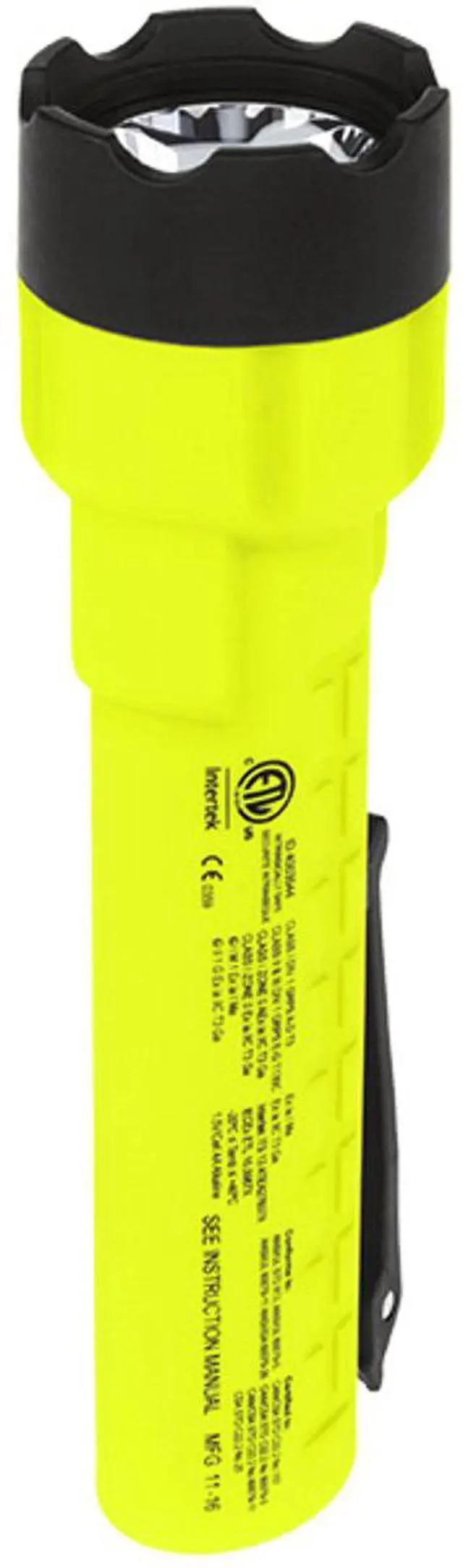 Alt view image 6 of 7 - Nightstick XPP-5420GX X-Series Intrinsically Safe Flashlight, 210 High Lumens, ANSI IP-67 Dustproof/Waterproof, Green/Black