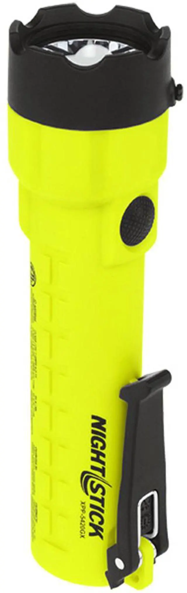 Alt view image 7 of 7 - Nightstick XPP-5420GX X-Series Intrinsically Safe Flashlight, 210 High Lumens, ANSI IP-67 Dustproof/Waterproof, Green/Black