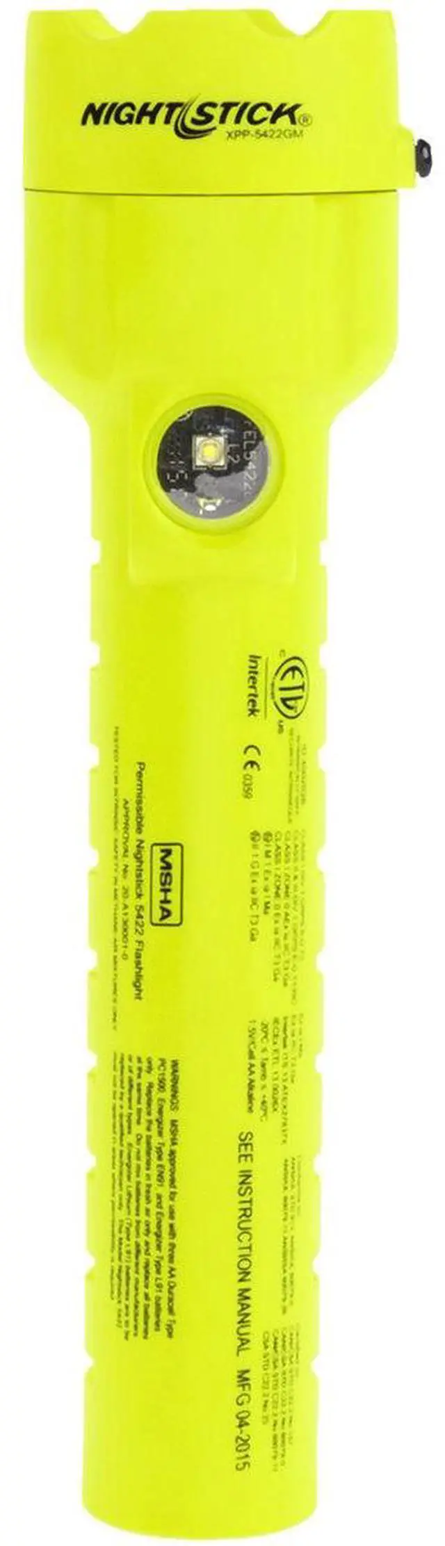 Alt view image 13 of 17 - Nightstick Intrinsically Safe Permissible Dual-Light 3AA Flashlight,Dual Magnets