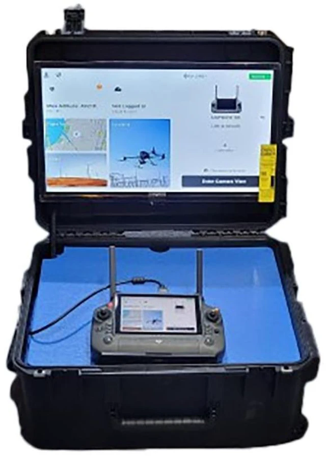 Main image of Firehouse Technology FPV Tactical Command Wheeled Hard Case with 24" 320 NIT HD Display