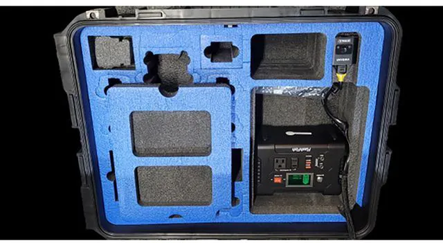 Alt view image 2 of 6 - Firehouse Technology FPV Tactical Command Wheeled Hard Case with 24" 320 NIT HD Display