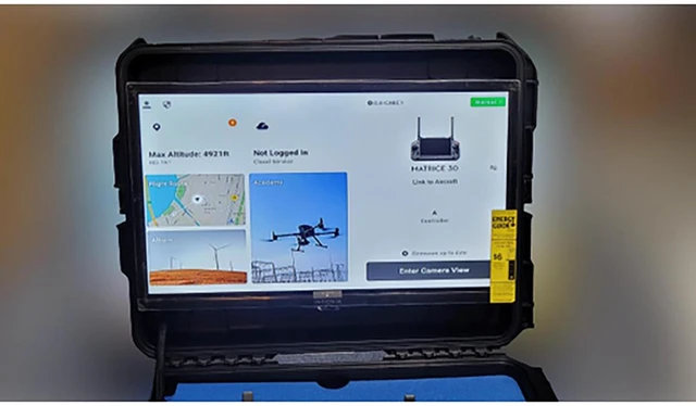Alt view image 5 of 6 - Firehouse Technology FPV Tactical Command Wheeled Hard Case with 24" 320 NIT HD Display