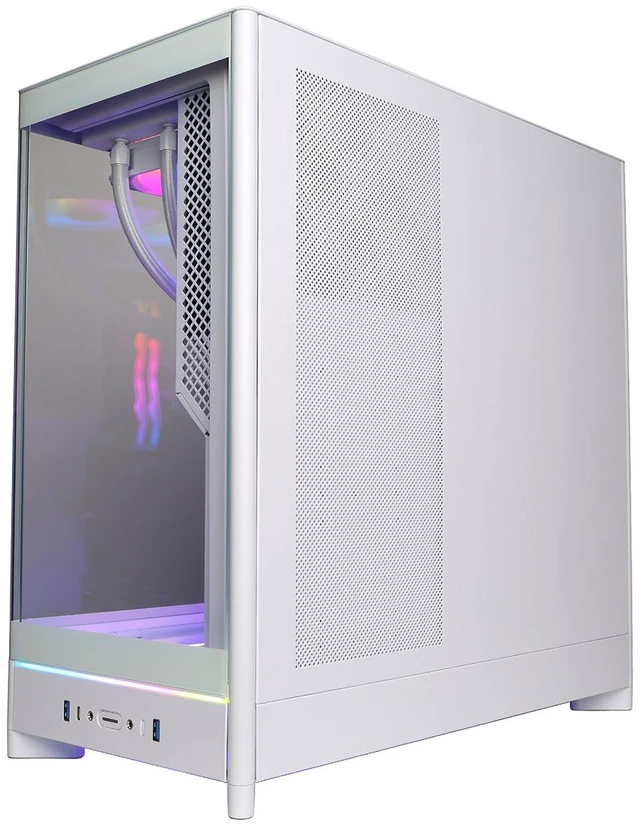 Alt view image 5 of 6 - CyberPowerPC Gamer Supreme Liquid Cooled Gaming Desktop Computer, AMD Ryzen 9 9950X3D 4.3GHz, 64GB RAM, 4TB SSD, NVIDIA GeForce RTX 5070 Ti 16GB, Windows 11 Home, White