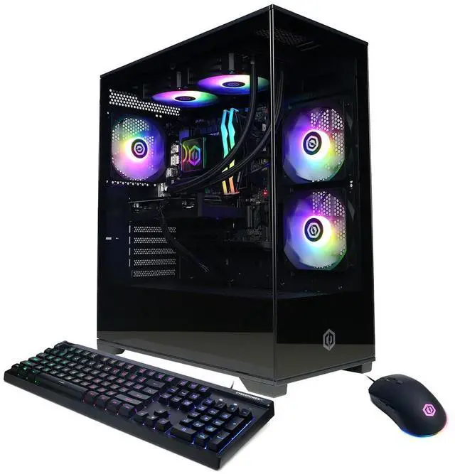 Alt view image 7 of 12 - CYBERPOWERPC SLC10220CPGV Gamer Supreme - Intel Core i9 14900F - NVIDIA GeForce RTX 5060 Ti - 32GB RAM/2TB SSD
