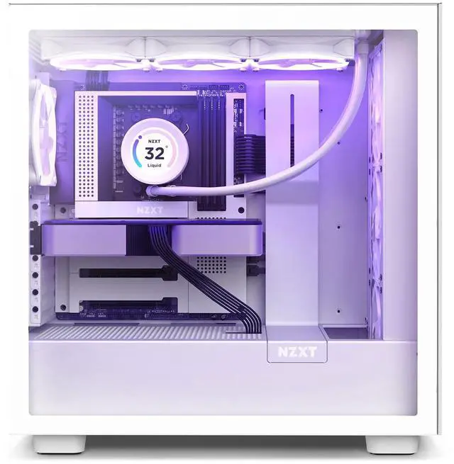 Alt view image 11 of 11 - NZXT N7 B650E - N7-B65XT-W1 - AMD B650 chipset (Supports AMD 7000 Series CPUs) - ATX Gaming Motherboard - Integrated Rear I/O Shield - WiFi 6 connectivity - White