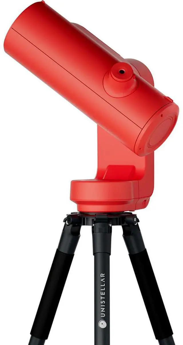 Alt view image 2 of 7 - Unistellar Odyssey Pro Red Edition Compact Smart Telescope