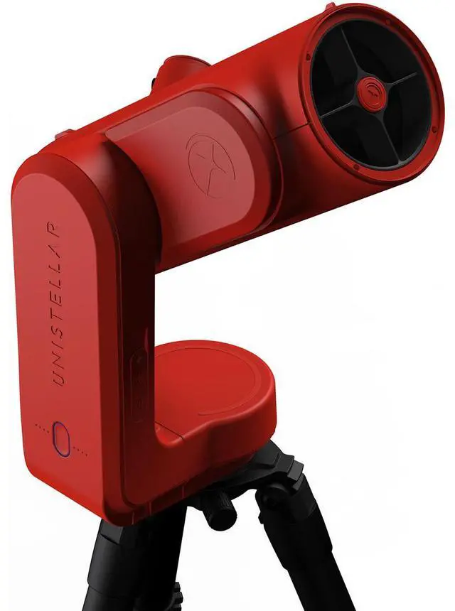 Alt view image 6 of 7 - Unistellar Odyssey Pro Red Edition Compact Smart Telescope