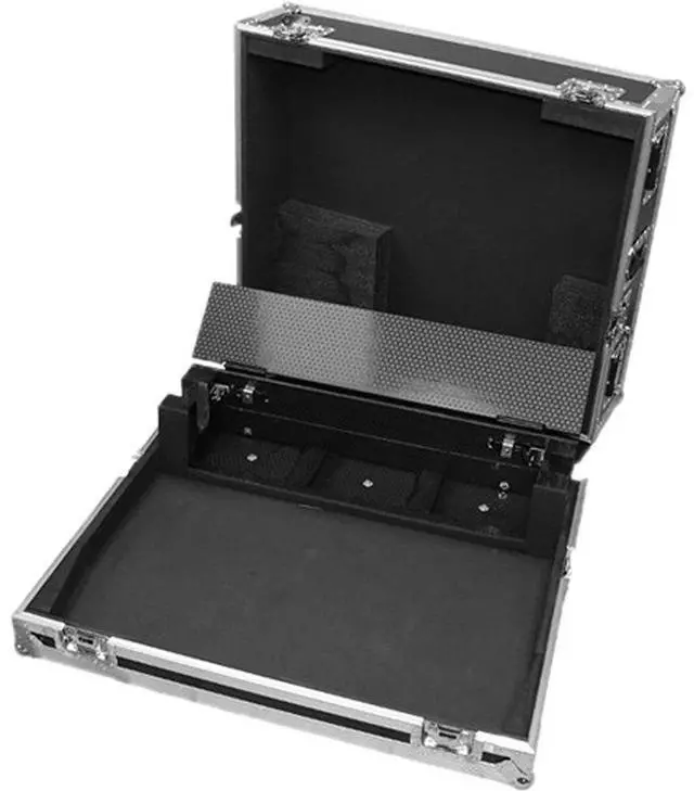 Alt view image 11 of 11 - Deejay LED TBHX32DOGHOUSEW Fly Drive Case for Behringer X32 Digital Mixer with Wheels, Black