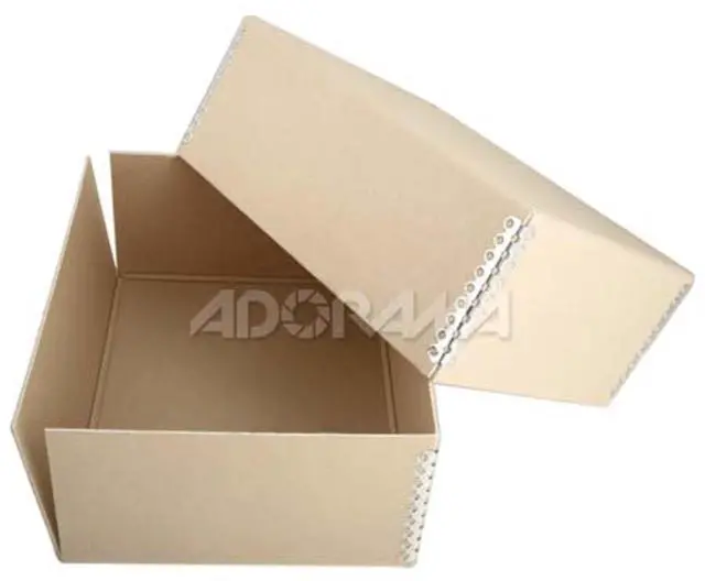 Main image of Adorama 5x7" Print Storage Box, Drop Front Design, 5 1/2x7 1/2x3"