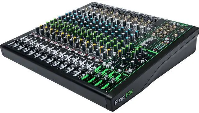 Alt view image 17 of 19 - Mackie ProFX16v3 16 Channel 4-bus Professional Effects Mixer with USB