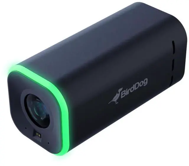 Alt view image 9 of 14 - BirdDog Maki Live 8.2MP 4K UltraHD NDI|HX3 Battery Powered Live Streaming 3X Box Camera, Black