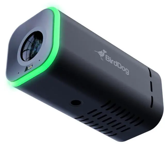 Alt view image 10 of 14 - BirdDog Maki Live 8.2MP 4K UltraHD NDI|HX3 Battery Powered Live Streaming 3X Box Camera, Black